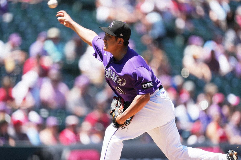 米大リーグ：米大リーグ ロッキーズ・菅野復帰 9勝目 | 毎日新聞