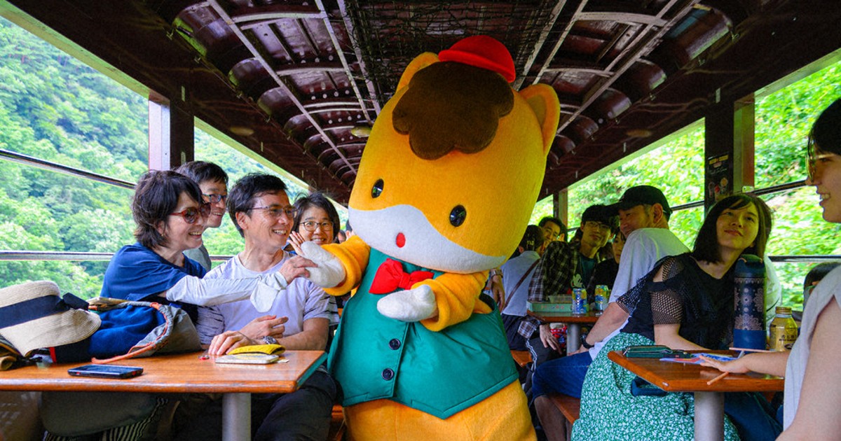 ぐんまちゃん号」発進！ みどり・わたらせ渓谷鉄道 ／群馬 | 毎日新聞