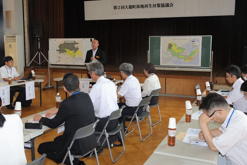 岩手縣大槌町山林火災後將設置緩衝帶以防住宅延燒