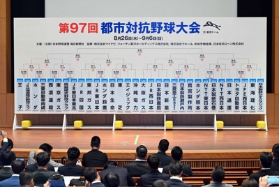 都市對抗野球開幕戰爆冷門 王者王子對決JR北海道俱樂部引全場驚呼