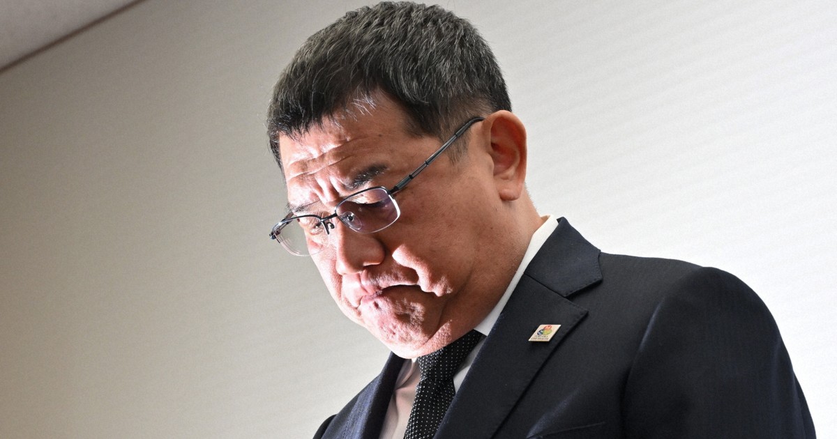 福岡県議会　中尾副議長が辞職表明　金銭授受は改めて否定