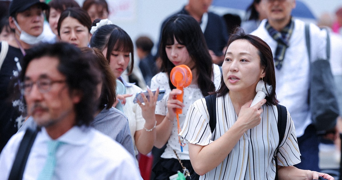 Japan sizzles with 4th straight day of temps over 40 C