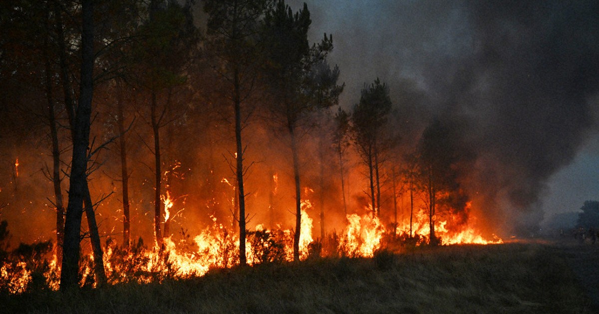 Wildfires in France drive 250,000 people from their homes and creep toward wine city of Bordeaux