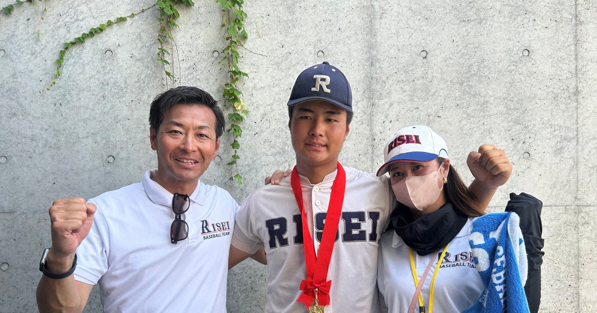 父は元オリックス　履正社・辻主将「広背筋、いや、両親に感謝」
